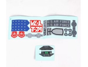 Xfly-Model T-7A Red Hawk 64mm EDF Jet Decal Set 